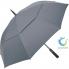 AC golf umbrella FARE®-Doubleface XL Vent in grey wS/black